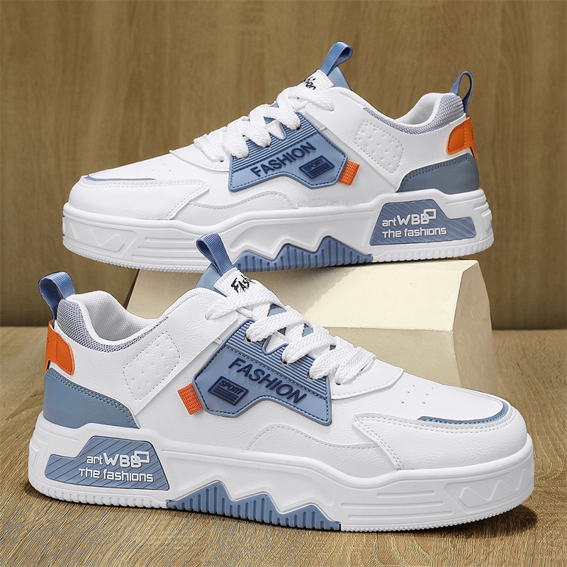 2026 primavera nuevos zapatos de hombre resbaladantes transpirables zapatos de skate casuales deportivos juveniles aumentan suela gruesa zapatos deportivos casuales