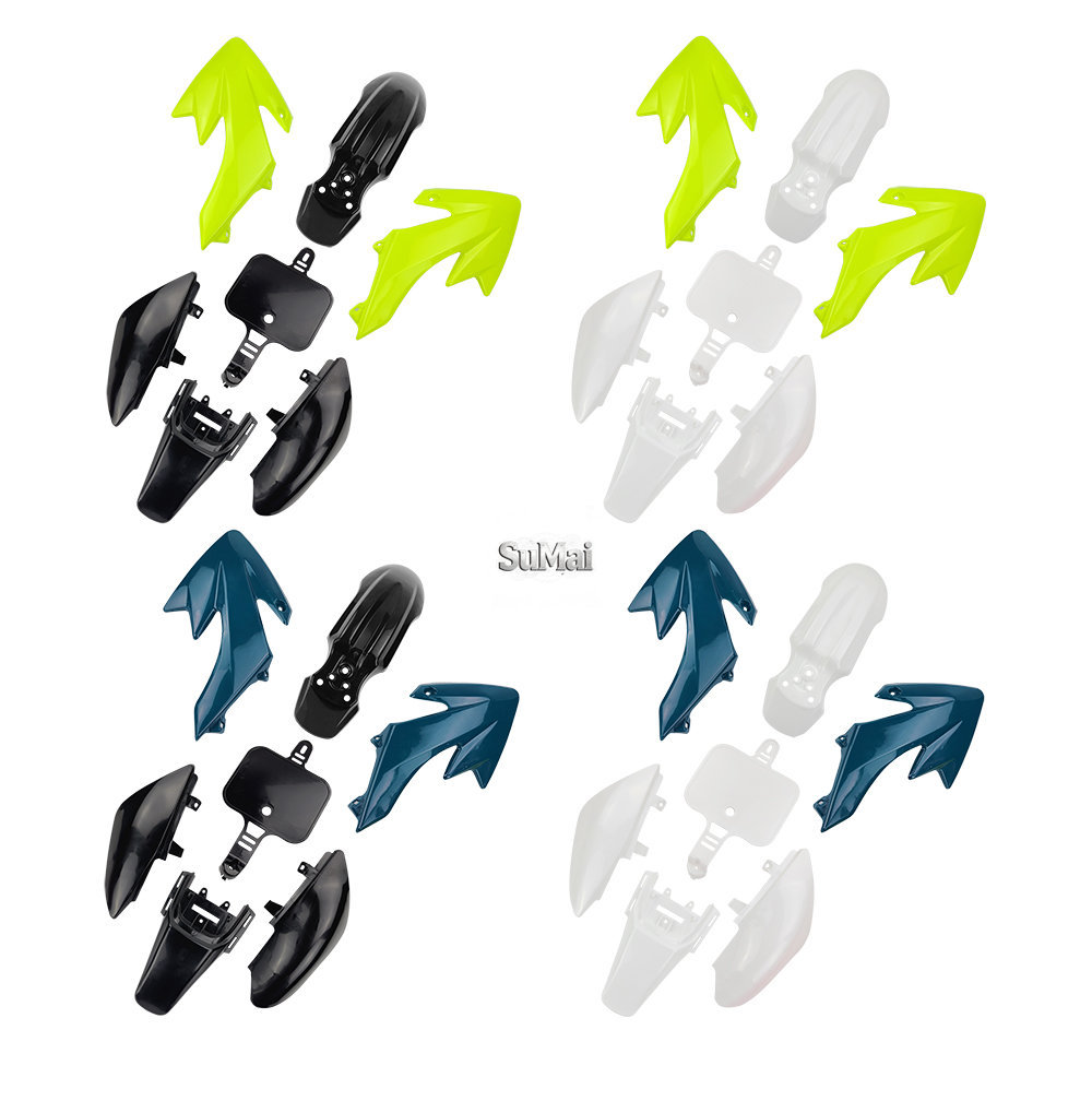 Manufacturers Wholesale Suitable for Honda Xr50 Off-Road Motorcycle Plastic Shell Crf50 Small Flying Eagle Motorcycle Plastic Parts