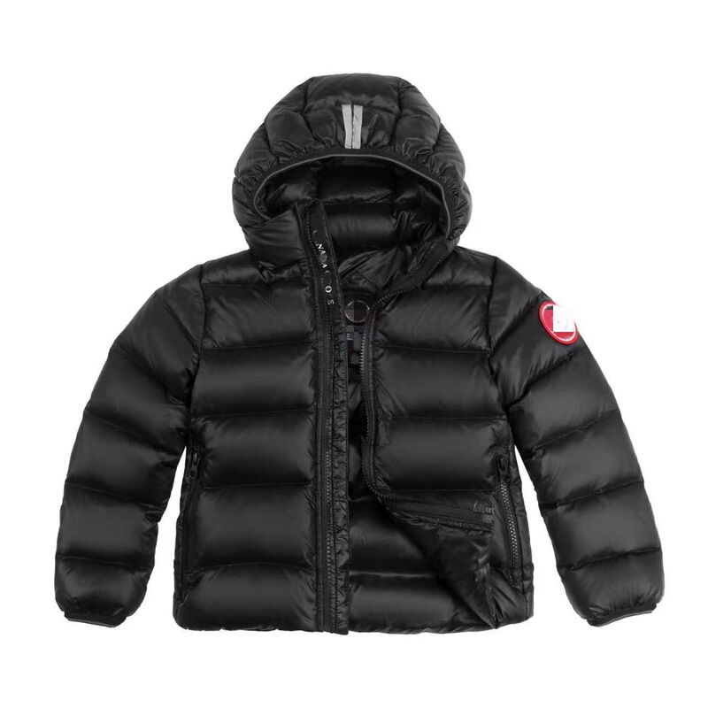 Big Goose Children's Clothing Lightweight down Jacket Kids Crofton Hoodie Men's and Women's Canadian Same Style High Version Winter