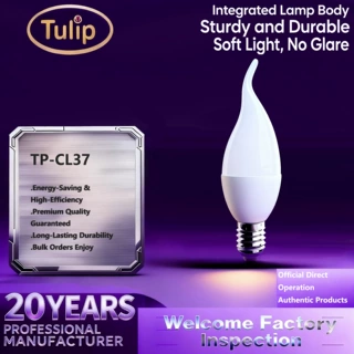 TULIP  CL37  LED Candle Light  CE/ROHS/ERP certification