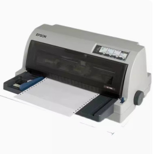 Lq-610Kii Flat Push Bill Dot Matrix Printer Tax Invoice Printer