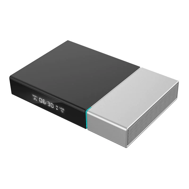 [Настройка сет-топ бокса] HD50-RK3566 Гигабитный сетевой порт поддерживает встроенный SATA винт/4G модуль