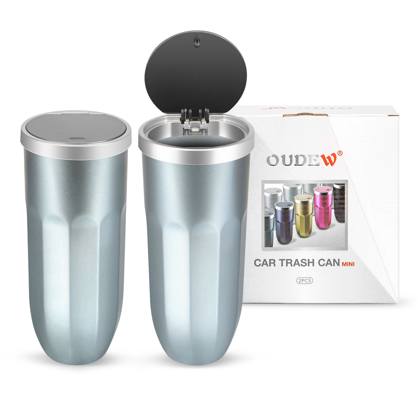 Buy quality Car Cup Holder Trash Can Car Storage Box Car Storage Box