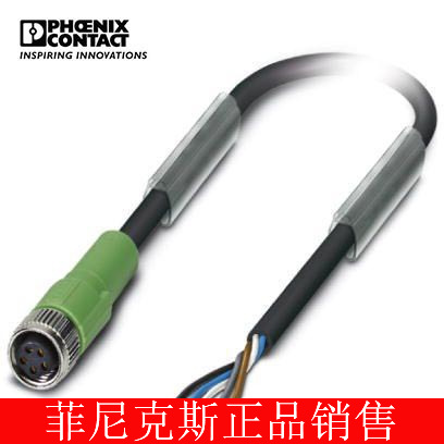 菲尼克斯 传感器/执行器电缆- SAC-5P- 1,5-115/M 8FSB - 1404470