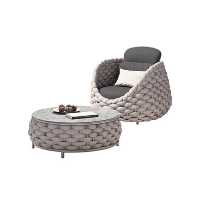 Villa al aire libre sofá combo ventas patio jardín ocio muebles de caña diseñador silla de caña balcón al aire libre