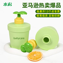 PEë�q�Ϸ��bƿ400ml �냺ϴ�lˮ����ƿ��ͯ��ԡ¶���԰�����Һƿ