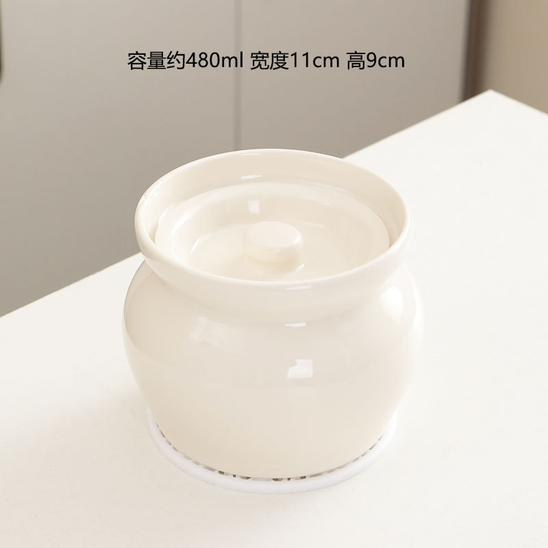 Olla de olla de barro guisada en agua, olla de estofado para una persona, olla de sopa con tapa, snacks de Shaxian, olla de sopa hirviendo de cerámica, venta directa de fábrica