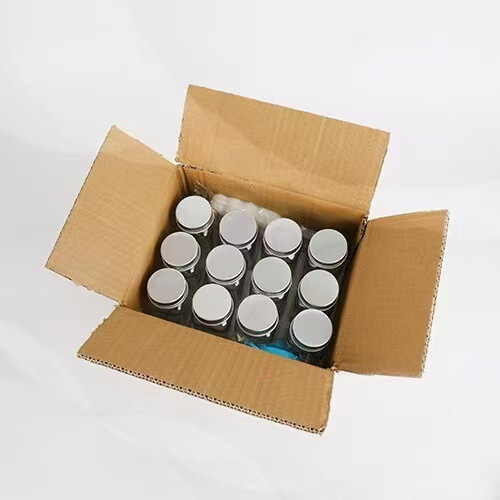 亚马逊四方形调料瓶香料罐厨房玻璃密封罐竹木盖烧烤孜然佐料瓶|undefined
