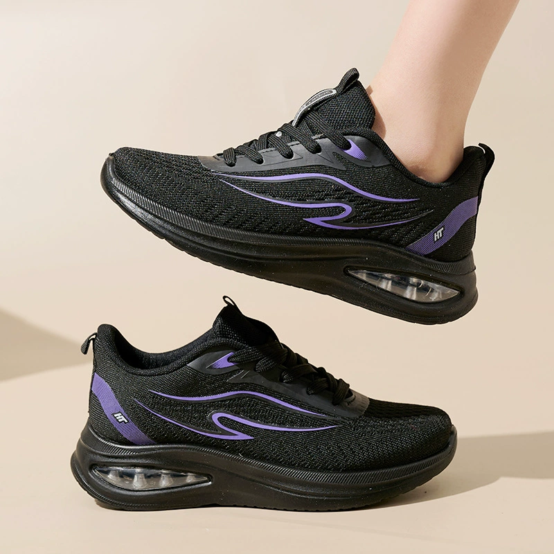 2025 трансграничная весна новая корейская версия женской обуви воздушный коврик толстый подошв дышащий легкий и удобный повседневный кроссовки обувь для внешней торговли