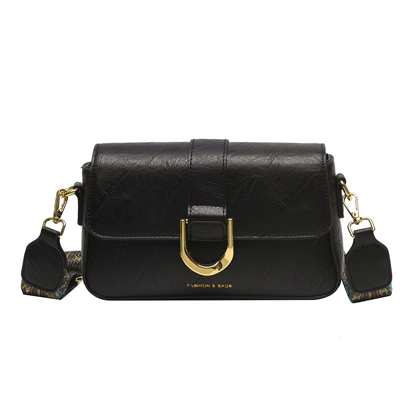Borsa a tracolla 2023 Nuovo arrivo Alta qualità Moda Versatile Fibbia a ferro di cavallo Borsa a tracolla larga da donna_voghion.com