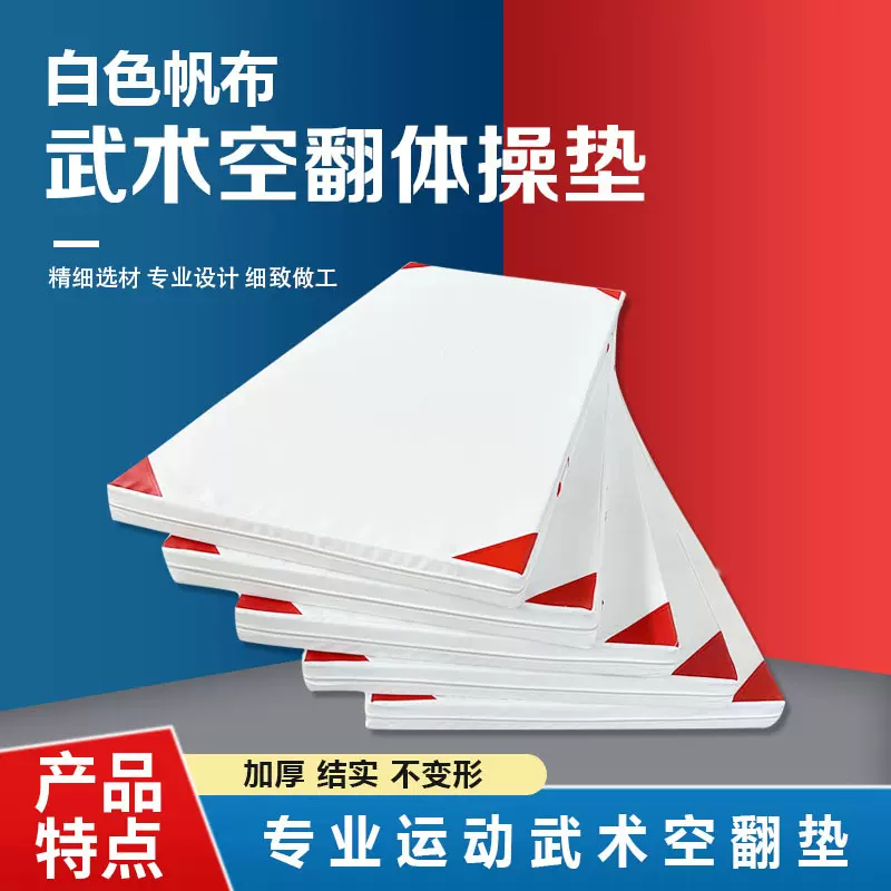 跆拳道武术垫批发体育练功垫舞蹈体操海绵垫子跨境供货空翻垫