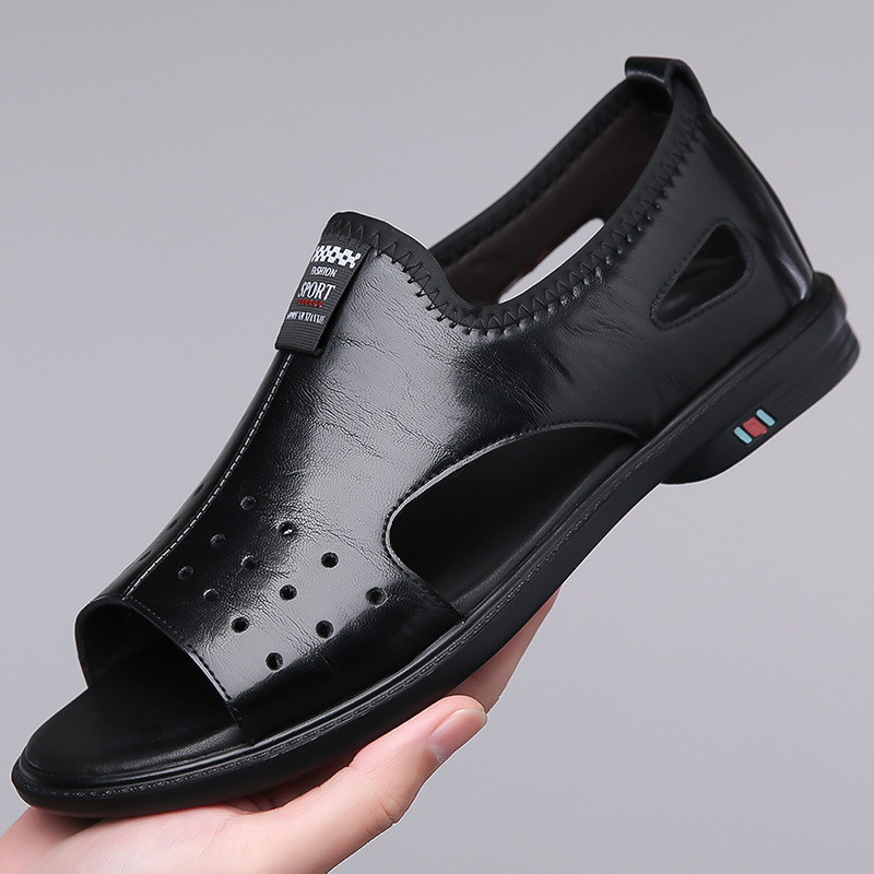 New Men's Sandals Men's Summer Soft Sole Casual Beach Men's Shoes Men's Shoes Open Toe Clogs