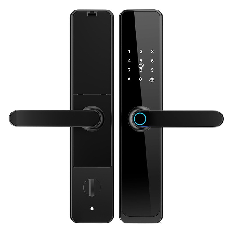 BMW cerradura inteligente al por mayor cerradura de huellas dactilares hogar antirrobo puerta contraseña cerradura de puerta inteligente ingeniería entrega de fábrica