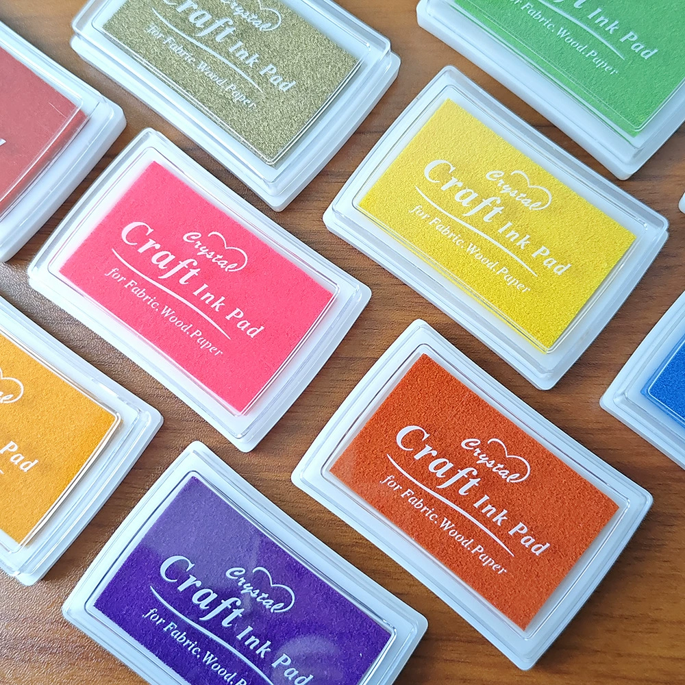 16-цветная вогнутая талия с чернилами на талии, рисование пальцами, DIY 100-дневная ручная печать