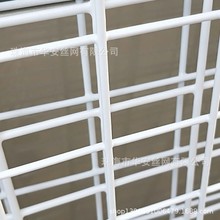网格片白色网片订作挂钩铁丝网货架展会饰品展示架市展示上墙
