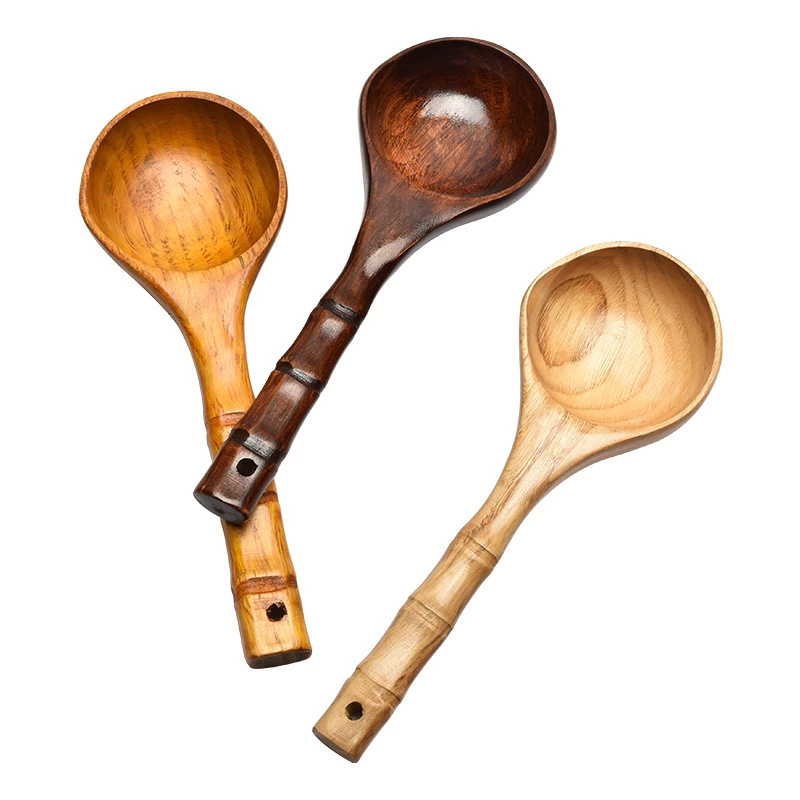 Креативная бамбуковая ложка, посуда, ladle для мытья тела для домашнего использования, интернет-известность