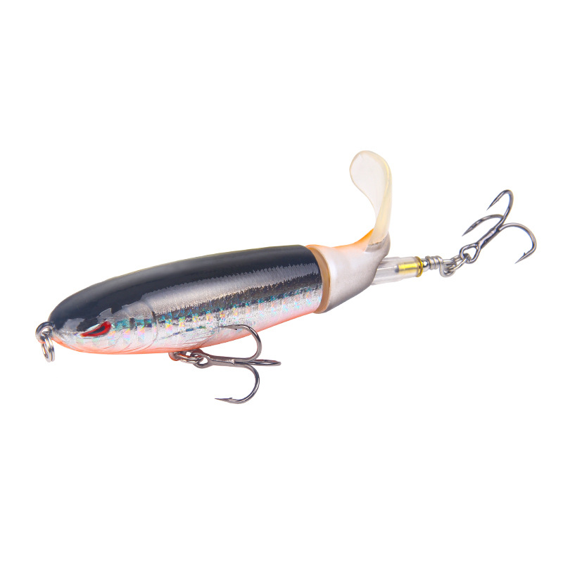 2 Pcs Whopper Plopper fishing lures bass trout Saltwater Sea Fishing Lure