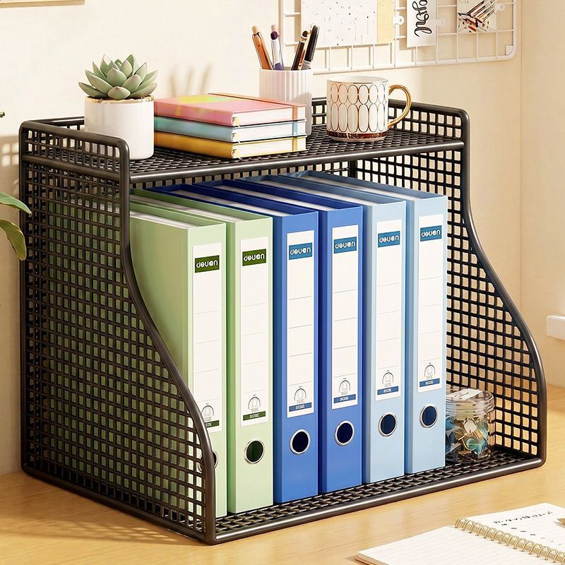 Office Desk Storage Rack Office Supplies A5 File Rack File Frame File Storage Rack File Storage Box Bookshelf