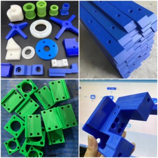 White wear-resistant pa66 nylon plate PVDF square natural color PEEK plate black pom plate nylon rod processing