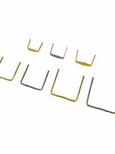 水晶灯饰五金配件铜线花双米字扣方形扣连接八角珠欧式灯配件