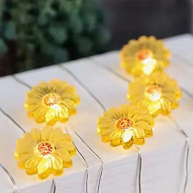 Transfronteriza nuevo Festival de la abeja luz de la secuencia 3D abeja modelado Luz Decoración de vacaciones LED alambre de cobre luz ambiente Accesorios