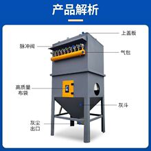 环保高效盘式除尘器工业锅炉仓顶布袋收纳窑炉车间滤筒厂家厂家