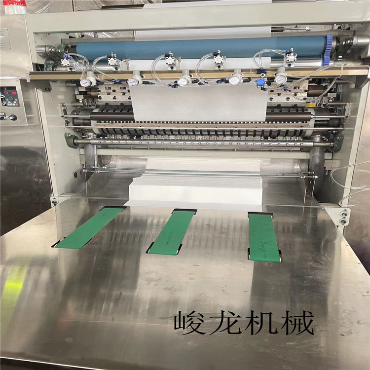 厂家直销棉柔巾生产设备 柔巾机价格 无纺布洗脸巾折叠机