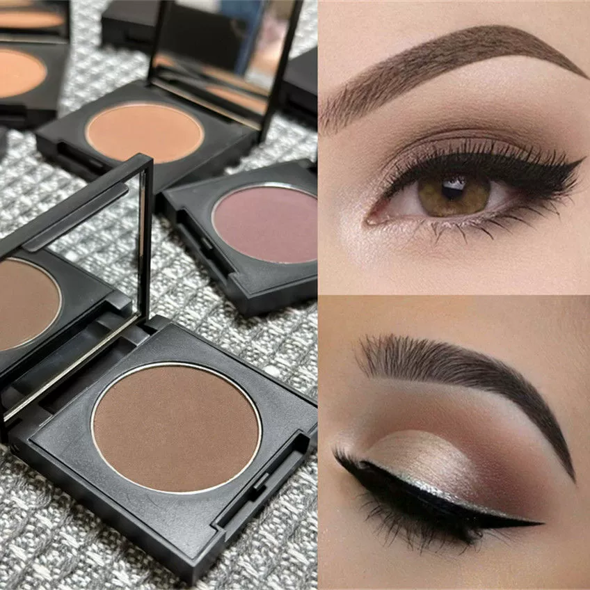 Coffee eye shadow, professional makeup primer, earth tones