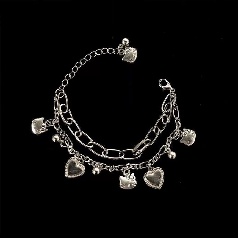 Привет Китти, японский браслет, ювелирные изделия, стиль Лолита, для любимого, подарок на день рождения