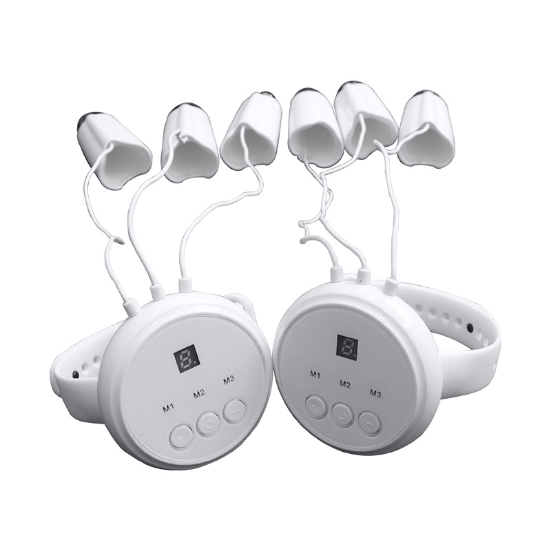 Magic pulls up cosmetic bracelet, massager