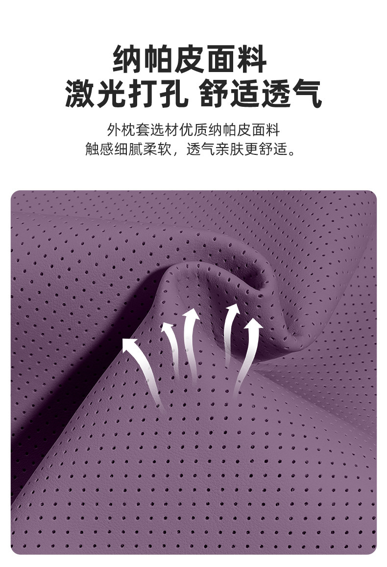 Suitable for Xiaomi Su7 Hidden Memory Foam Headrest, Neck Pillow, Car Lumbar Pillow, Lumbar Cushion, Sports Headrest
