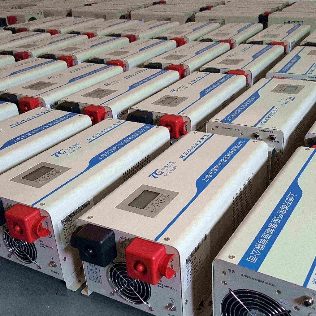 工厂直供纯正弦波逆变器6kW DC24V48V转AC220V逆变器车载应急电源