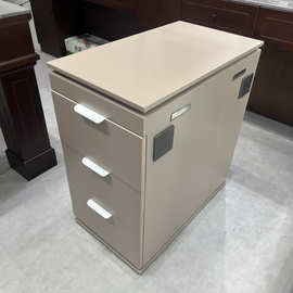 理发店剪发柜子发廊储物架小柜推车简约美发店发型师工具柜子