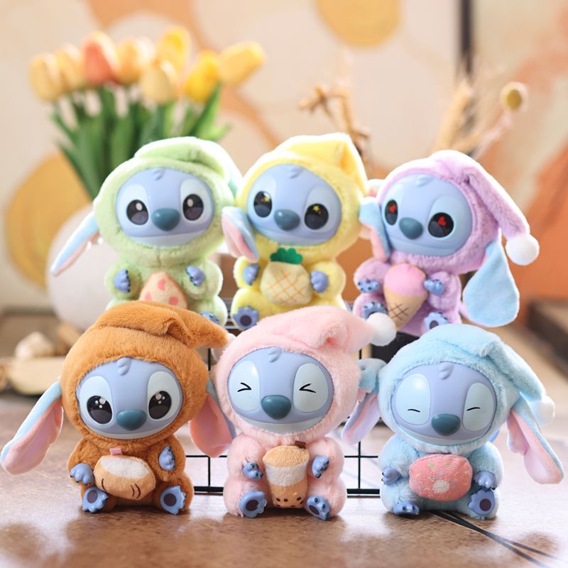 In-Stock Cute Vinyl Stitch Keychain Plush Toy Doll Stitch Bag Pendant Keychain Blind Box Doll In-Stock Cute Vinyl Stitch Keychain Plush Toy Doll Stitch Bag Pendant Keychain Blind Box Doll