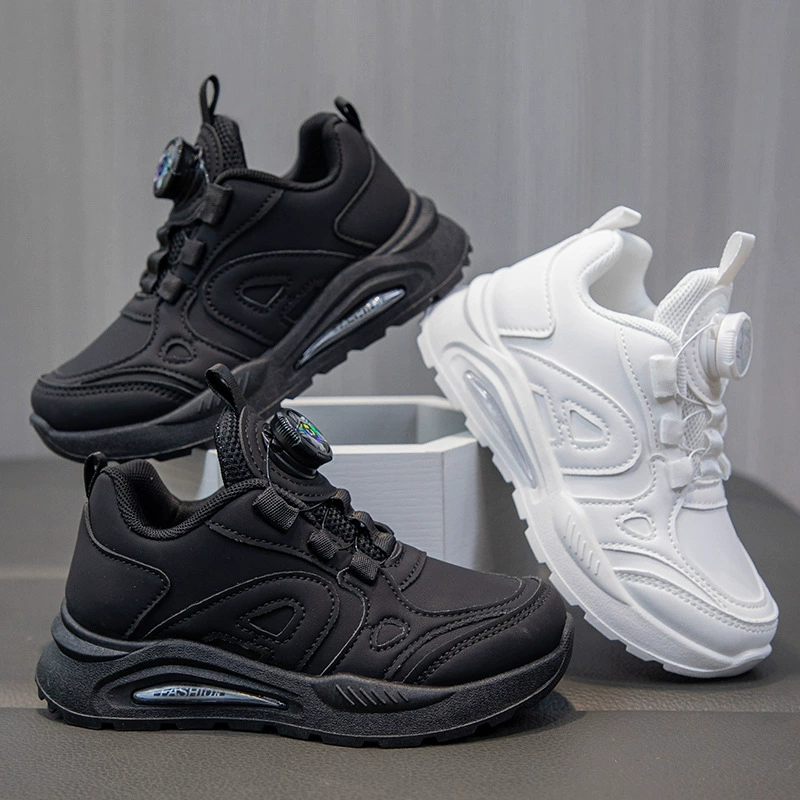 Детская спортивная обувь для мальчиков и девочек повседневная обувь весна и осень новая белая студенческая обувь дикая нескользящая обувь для мальчиков