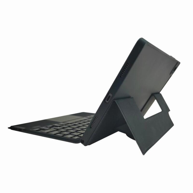 For Samsung Galaxy Tab A8 Bluetooth keyboard protective shell 10.5 tablet leather case with Pen slot