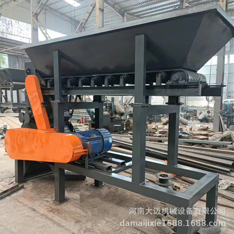 600型湿泥粉碎机 冻土块粉土机 移动土石粉碎机 大迈机械