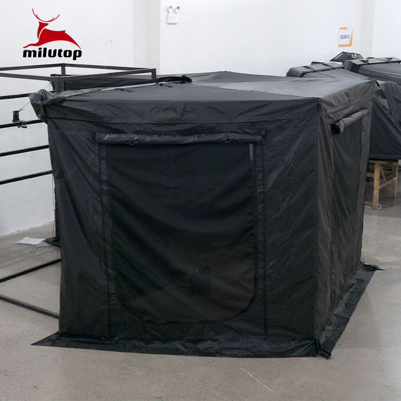 Mystery Deer Directo Factory Paño en forma de abanico de 270 grados Carpa lateral de coche de 270 grados Toldo de carpa en forma de abanico de 270 grados