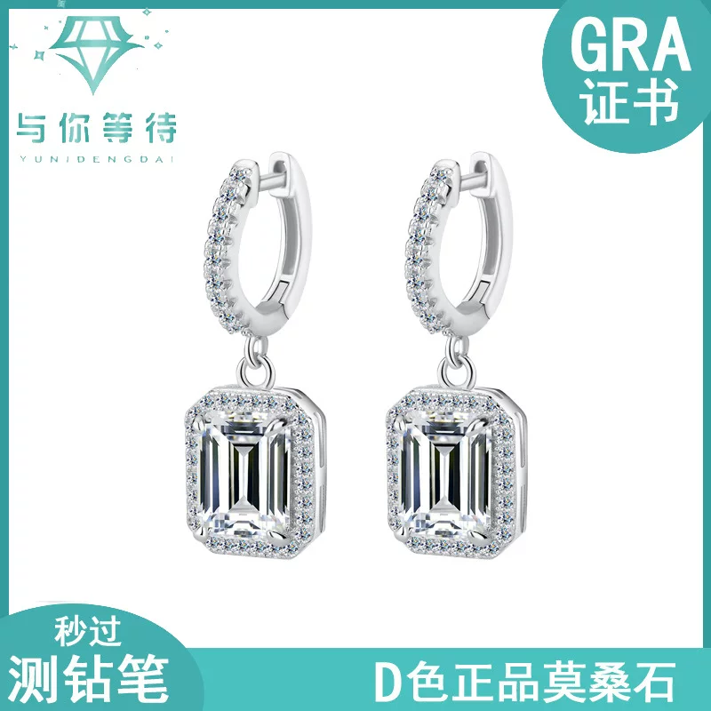 (Cross-border trading), earrings, silver 925 sample