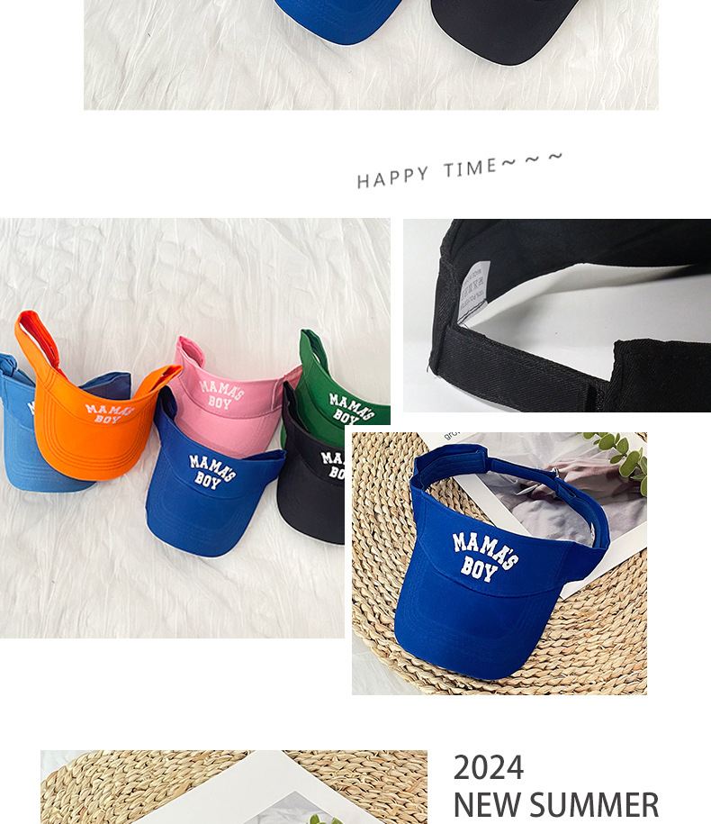 Zonneklep voor dames en heren sportieve baseball cap_voghion.com