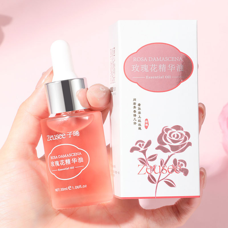Rose facial essence oil moisturizing essential oil essence liquid moisturizing skin care beauty salon manufacturers