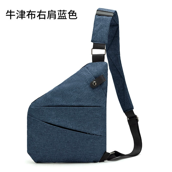 Blue, oxford cloth