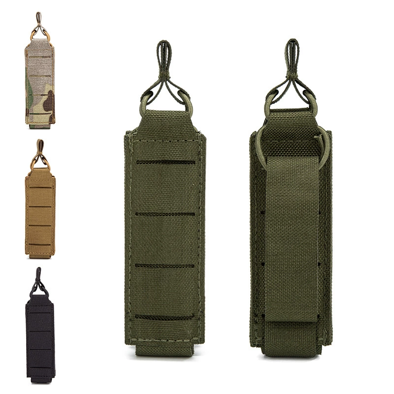 Тактический подсумок для патронов 9 мм, лазерная резка, 1000D, в стиле Scorpion, с креплением MOLLE