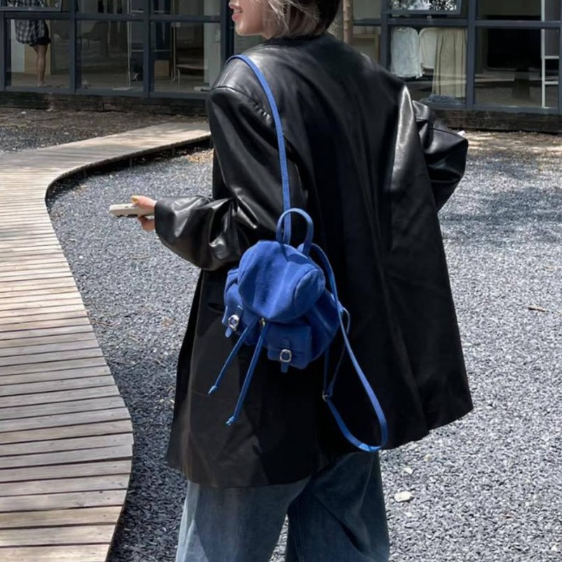 真皮时尚气质通勤mini双肩包包女25新款潮流简约休闲百搭包单肩包|undefined