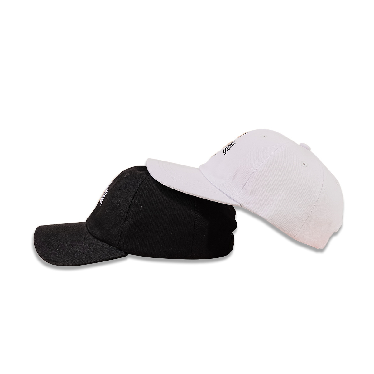 Sombrero negro de las mujeres de estilo coreano ala ancha de moda cara-mirando pequeña tapa de pico japonés todo partido de moda sombrero de los hombres gorra de béisbol