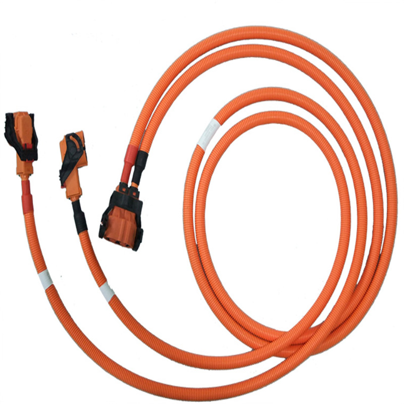 New energy vehicle highvoltage wiring harness, battery pack, high