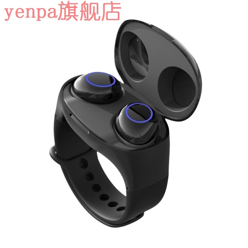 2 in 1 Smart Wristband with Earbuds Tws...