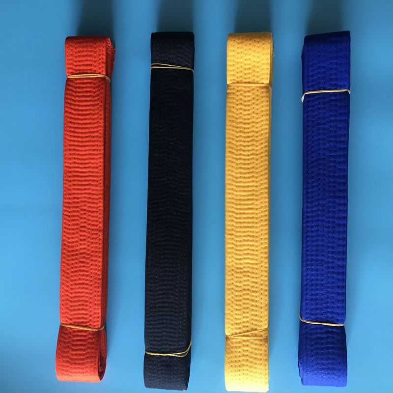 Standard Competition Training Judo Belt 4.5cm Wide Various Colors and Lengths