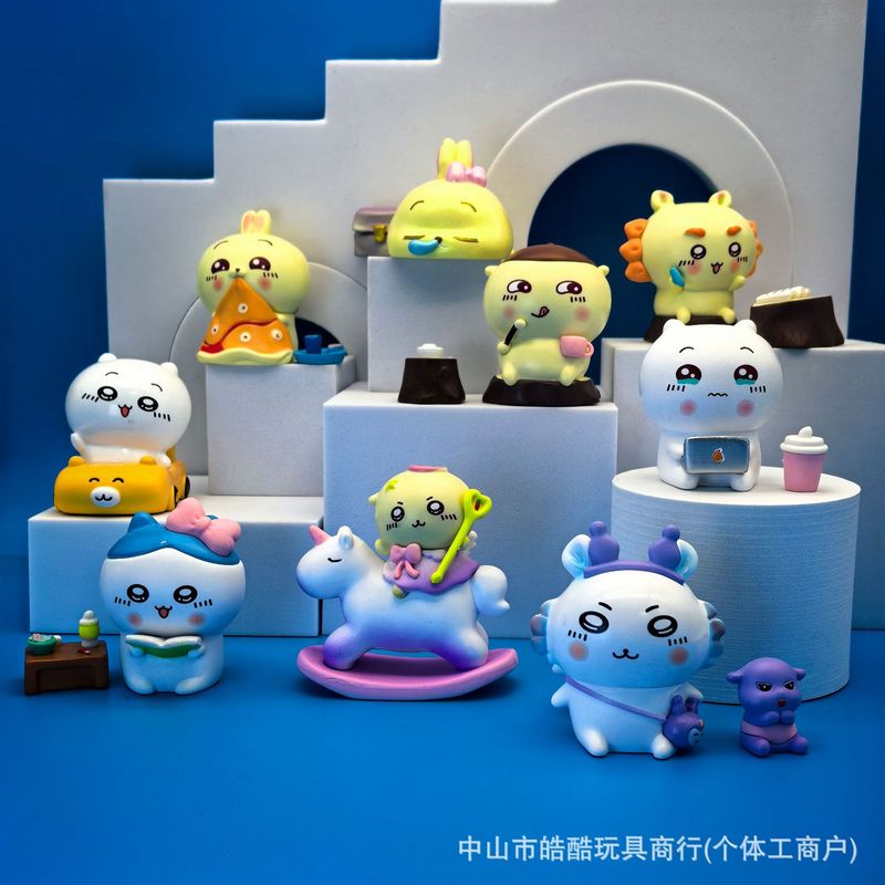 ブラインドボックス手作りジイカワchikawawaぬいぐるみ女の子子供玩具テーブル诞生日プレゼント置物卸売|undefined