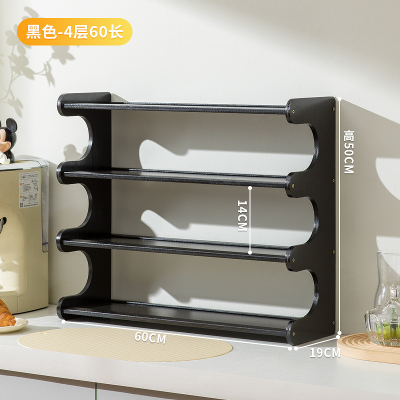 カップホルダーのコップ収納棚家庭用多層デスクトップティーカップ棚の茶器収納棚のサイドキャビネットの水杯棚|undefined